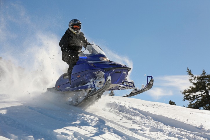 Take A Friend Snowmobiling